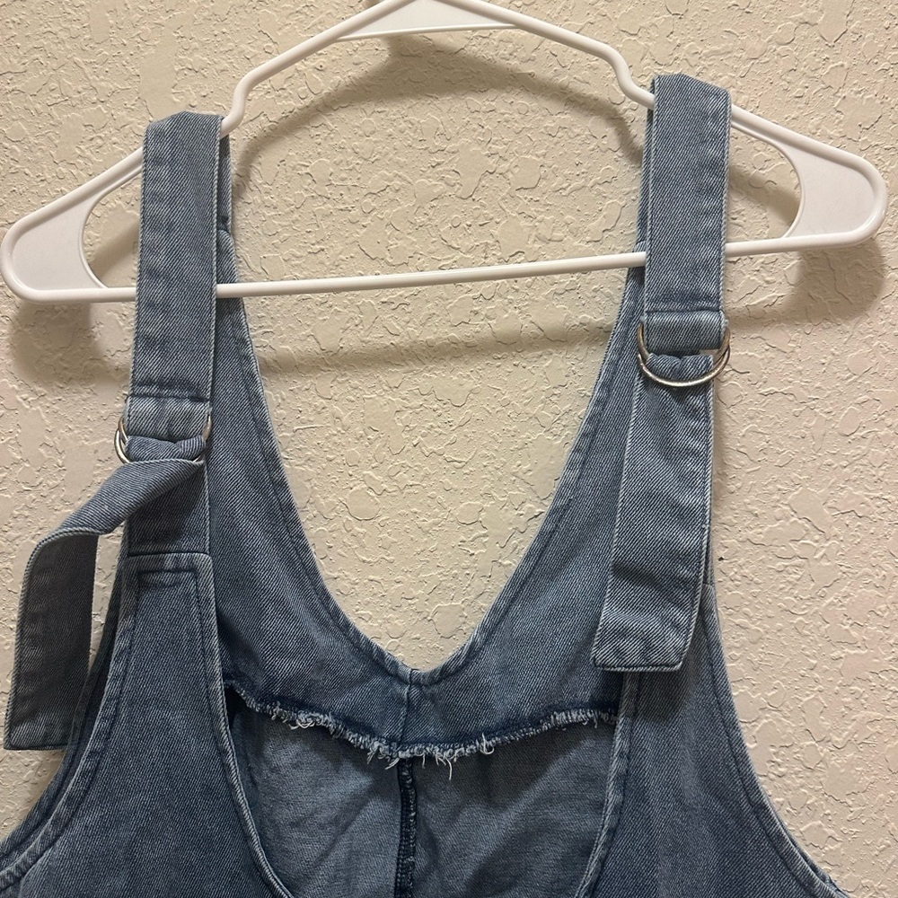 Denim Sleeveless Dress with Pockets Size Medium - Picture 6 of 6